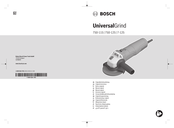 Bosch UniversalGrind 750-125 Originalbetriebsanleitung