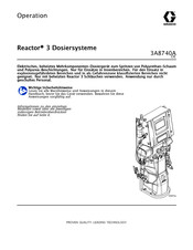 Graco Reactor 3 Bedienungsanleitung