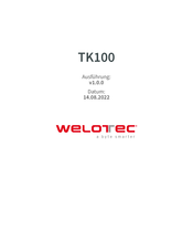Welotec TK100 Bedienungsanleitung