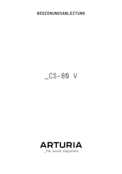 Arturia CS-80 V Bedienungsanleitung
