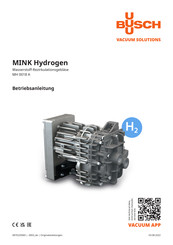 Busch MINK Hydrogen MH 0018 A Betriebsanleitung
