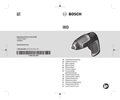 Bosch IXO Originalbetriebsanleitung