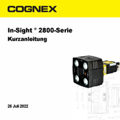 Cognex In-Sight 2800 Serie Kurzanleitung