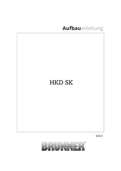 Brunner HKD2.2XL-SK/h Aufbauanleitung