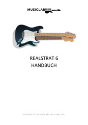 MUSICLAB REALSTRAT 6 Handbuch