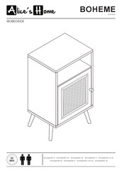 Alice's Home BOHEME IBOBEDSIDE Bedienungsanleitung