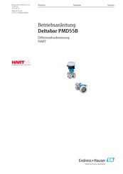 Endress+Hauser Deltabar PMD55B Betriebsanleitung