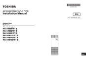 Toshiba RAV-HM1601FT-E Installationsanleitung
