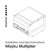 Mayku Multiplier Installations- Und Gebrauchsanweisungen