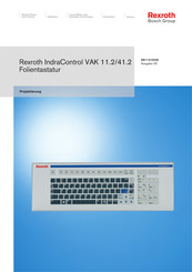 Bosch Rexroth IndraControl VAK 11.2 Projektierung