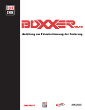 Rock Shox BOXXER TEAM Anleitung