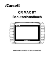iCarsoft CR MAX BT Benutzerhandbuch
