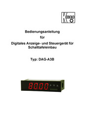 Kobold DAG-A3B Bedienungsanleitung
