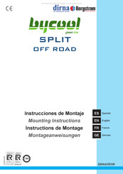 dirna Bergstrom bycool green line SPLIT OFF ROAD Montageanweisungen