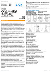 SICK WSE16 Schnellstartanleitung