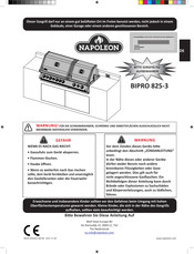 Napoleon BIPRO 825-3 Benutzerhandbuch