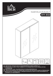 HOMCOM 811-032 Montageanleitung