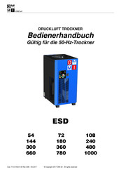 omi ESD 1000 Bedienerhandbuch