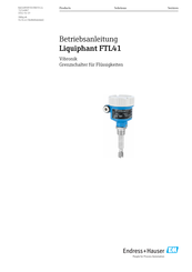 Endress+Hauser Liquiphant FTL41 Betriebsanleitung