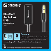 Sandberg Bluetooth Link Kurzanleitung