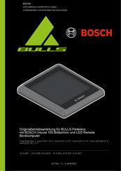 Bosch BULLS Iconic EVO Belt 27.5 Originalbetriebsanleitung
