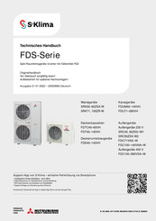 S-Klima SRC40, 60ZSX-W1 Technisches Handbuch
