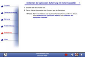 Lexmark W820 Bedienungsanleitung