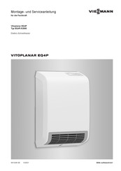 Viessmann Vitoplanar EQ4P.A2000 Montage- Und Serviceanleitung