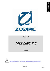 Zodiac MEDLINE 7.5 Handbuch