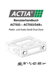Actia ACT553/DAB+ Benutzerhandbuch