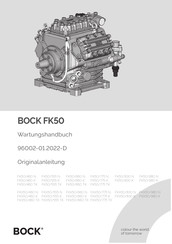 .bock FK 50/555 K Wartungshandbuch