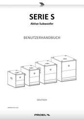 Proel S15A Benutzerhandbuch