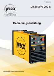 Weco Discovery 200 S Bedienungsanleitung