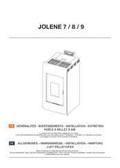 Heathus JOLENE 9 Installations- Und Wartungsanleitung