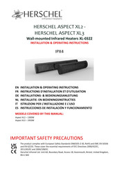 Herschel ASPECT XL2 Installations & Bedienungsanleitung