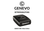 Genevo One S Black Edition Betriebsanleitung