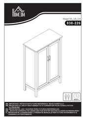 HOMCOM 838-226 Montageanleitung