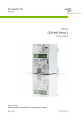 Landis+Gyr E220-eHZ 1 Serie Benutzerhandbuch