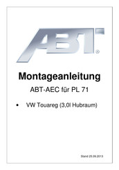Abt PL 71 Montageanleitung