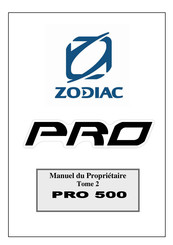Zodiac PRO 500 Eignerhandbuch