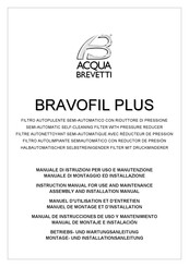 Acqua Brevetti BRAVOFIL PLUS FT124 Betriebs- Und Wartungsanleitung