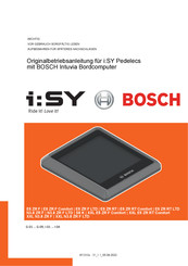 Bosch i:SY XXL E5 ZR F Comfort Originalbetriebsanleitung