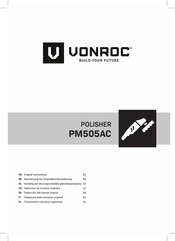 VONROC PM505AC Originalbetriebsanleitung