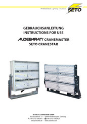 Seto CRANESTAR 24K Gebrauchsanleitung