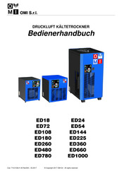 omi ED780 Bedienerhandbuch