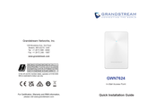 Grandstream GWN7624 Schnellinstalationsanleitung
