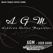 Ashdown Engineering AGM-484H Benutzerhandbuch