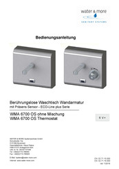 water & more WMA 6700 OS Bedienungsanleitung