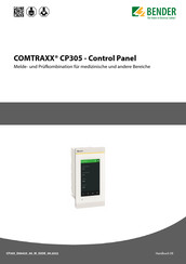 Bender COMTRAXX CP305 Handbuch
