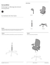 Hermanmiller Vantum Anleitung Zur Montage